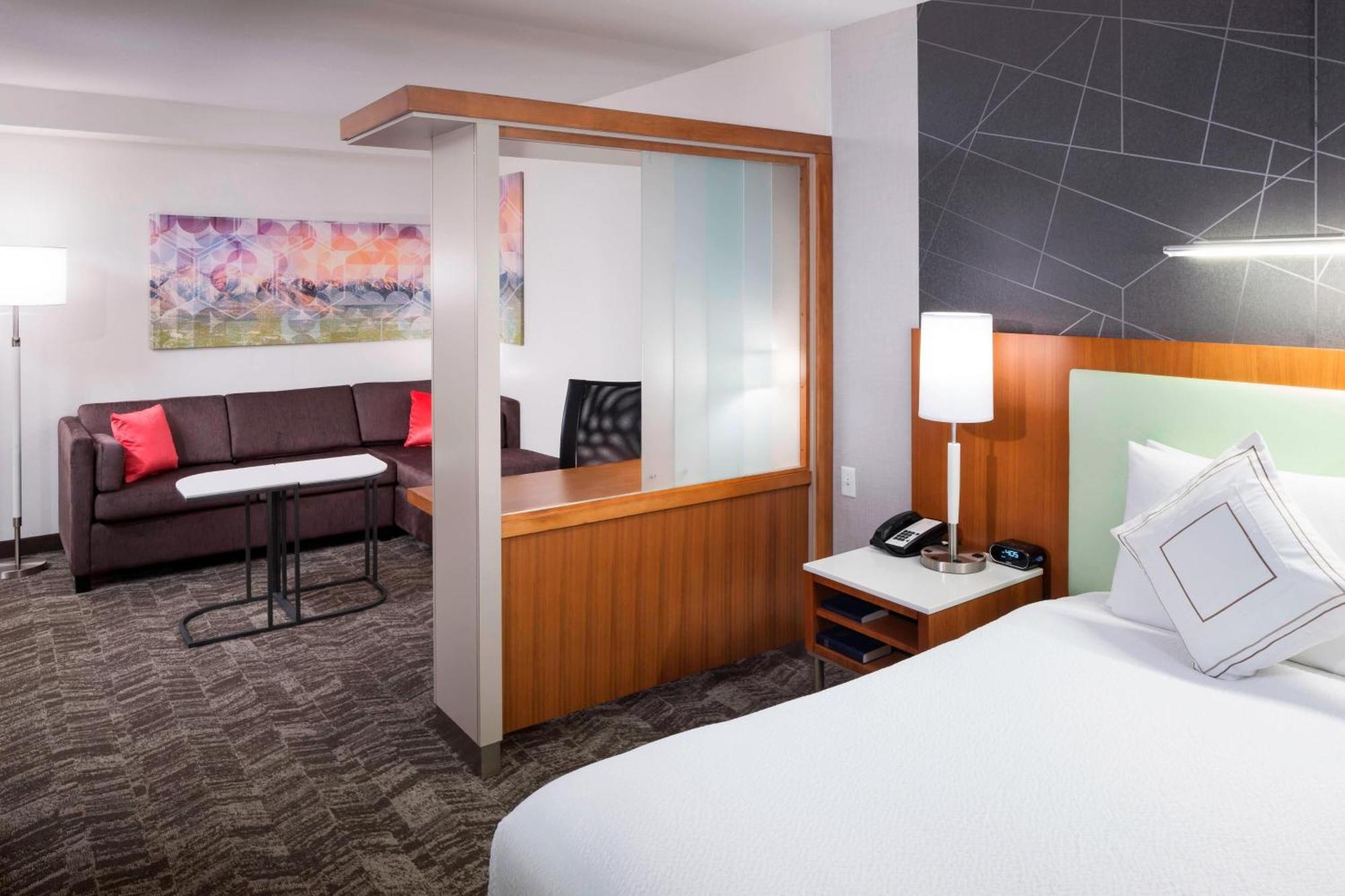 Springhill Suites By Marriott Salt Lake City Airport Exterior foto