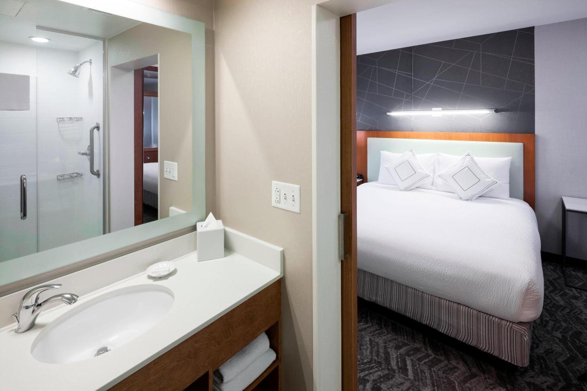 Springhill Suites By Marriott Salt Lake City Airport Exterior foto